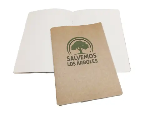 Libreta "Salvemos los árboles"